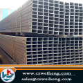 MS galvanizado tubo de acero cuadrado 100 x 100